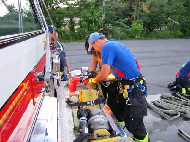 8 Tower Training. 8-13-2012
Photos By Vincent P. Tuzzolino
